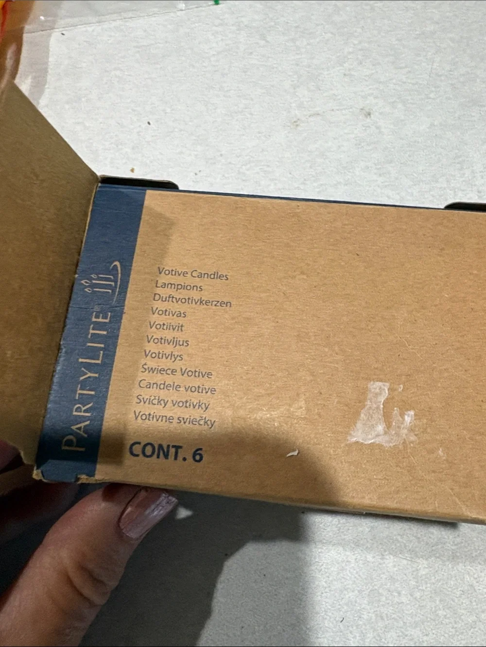 PartyLite Autumn Glow & White Cedar Leaf Scents Votive Candle Boxes lot of 18